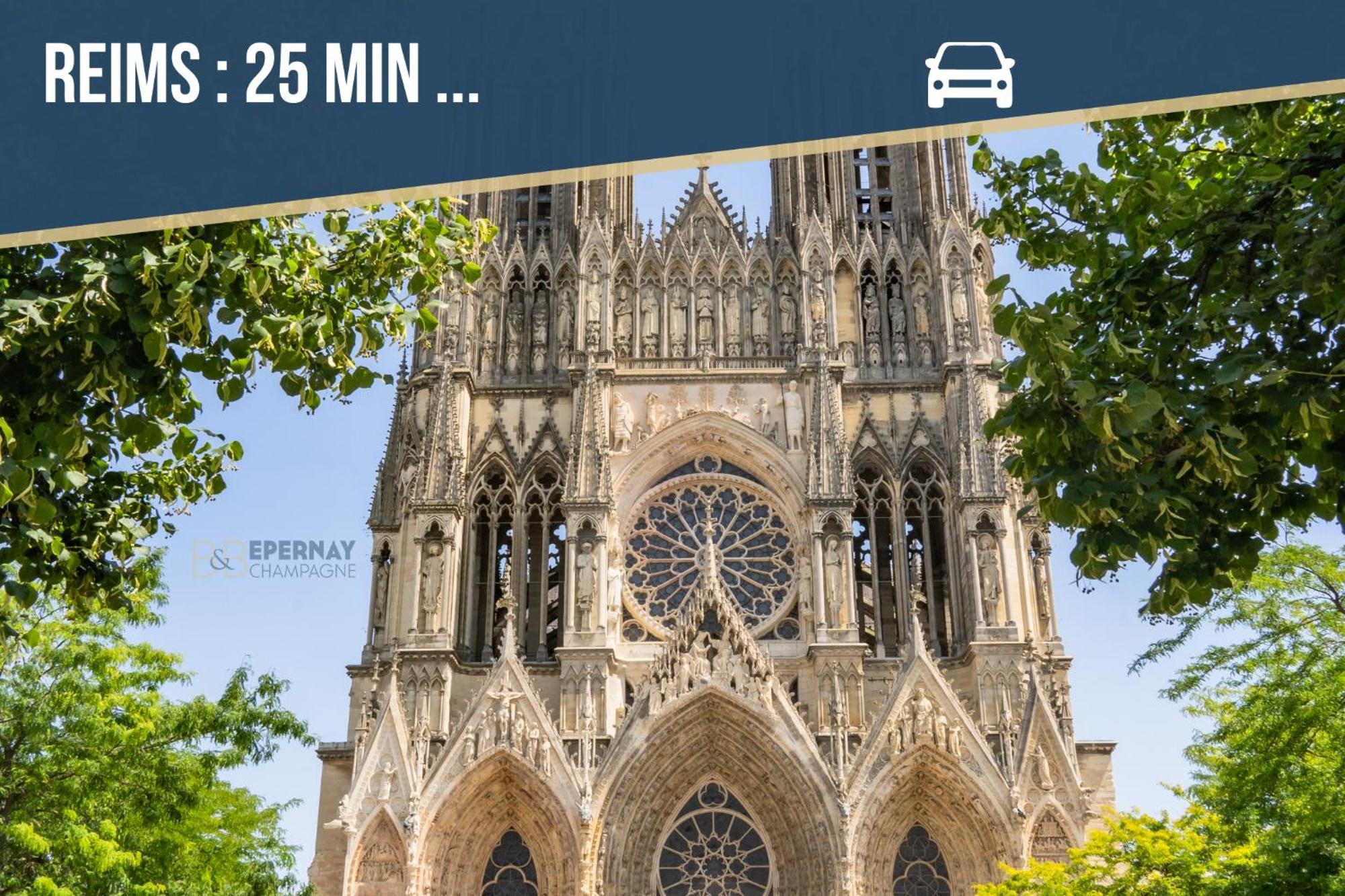 Terrasse 86 - Terrasse & Climatisation - 4-6 Personnes - Bnb Epernay Luaran gambar