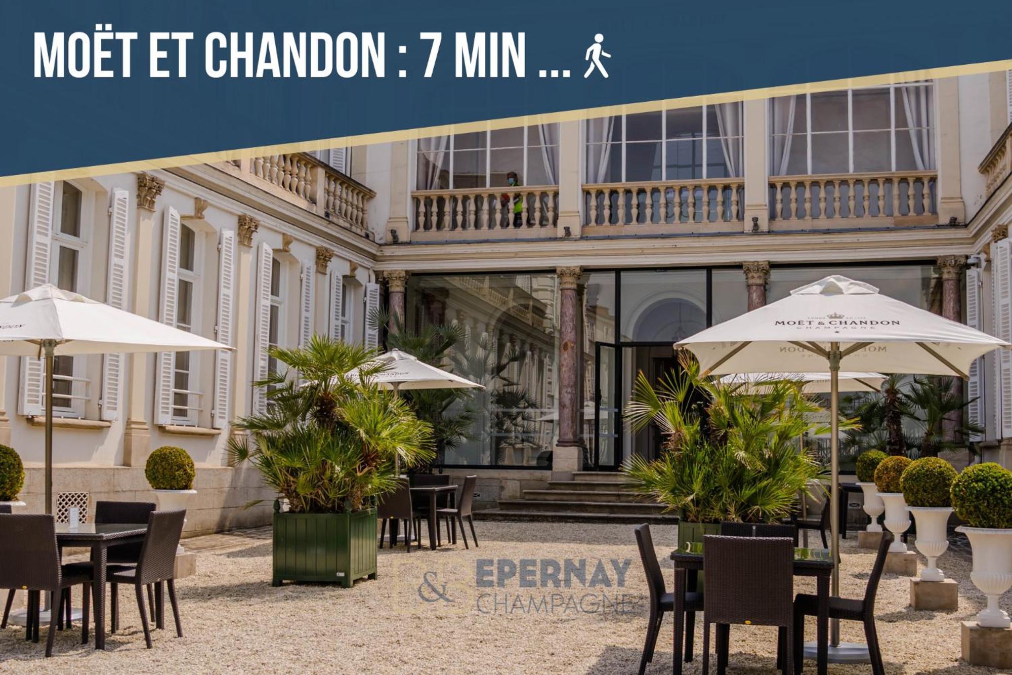 Terrasse 86 - Terrasse & Climatisation - 4-6 Personnes - Bnb Epernay Luaran gambar